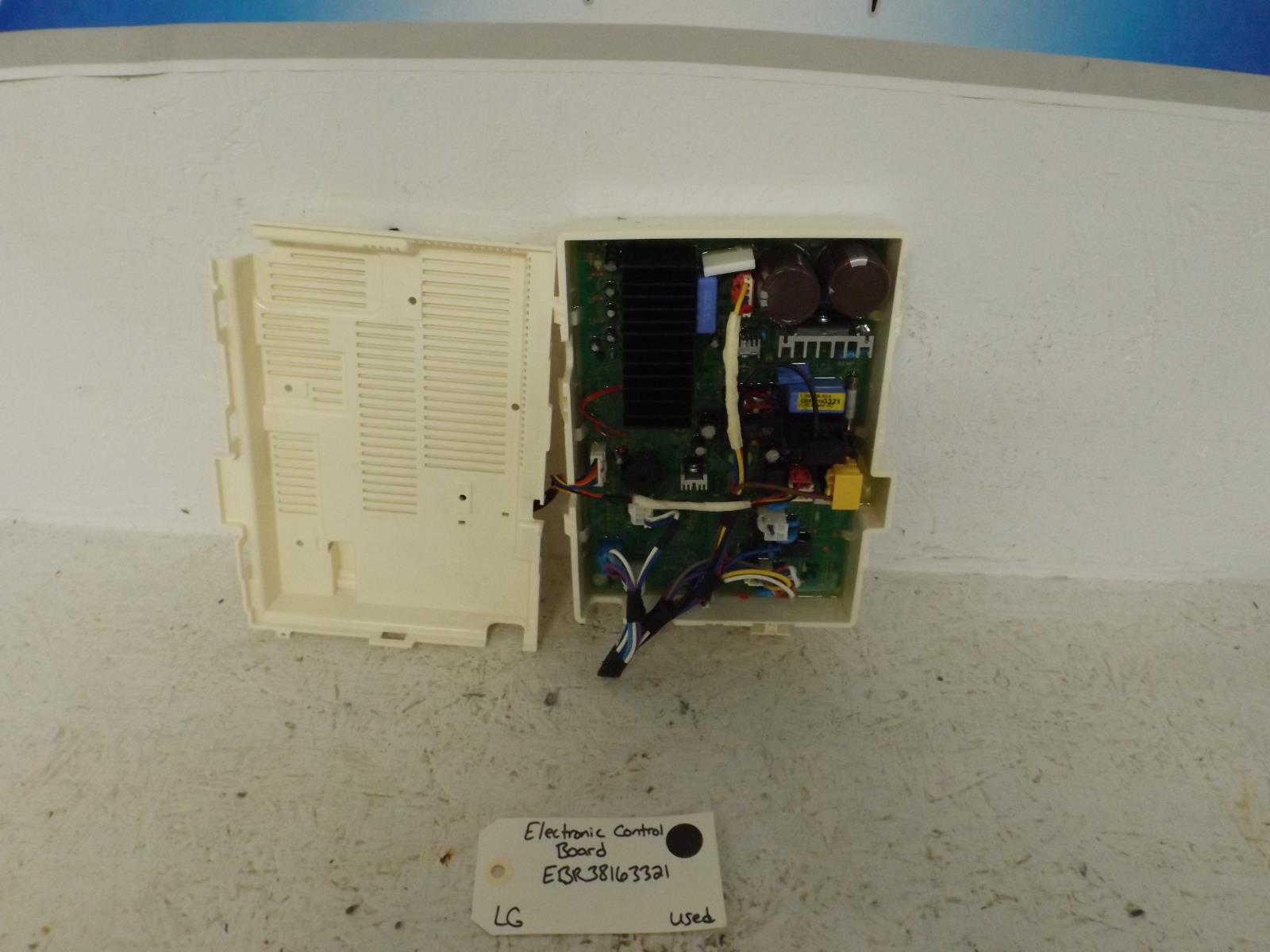 LG Washer EBR38163321 Electronic Control Board Used LG Washer EBR38163321 Electronic Control Board Used